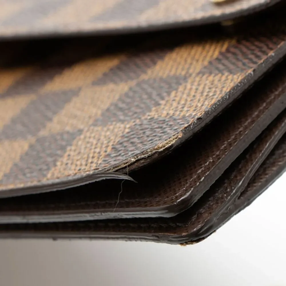 Louis Vuitton Vintage Damier Ebene Accordeon Wallet
